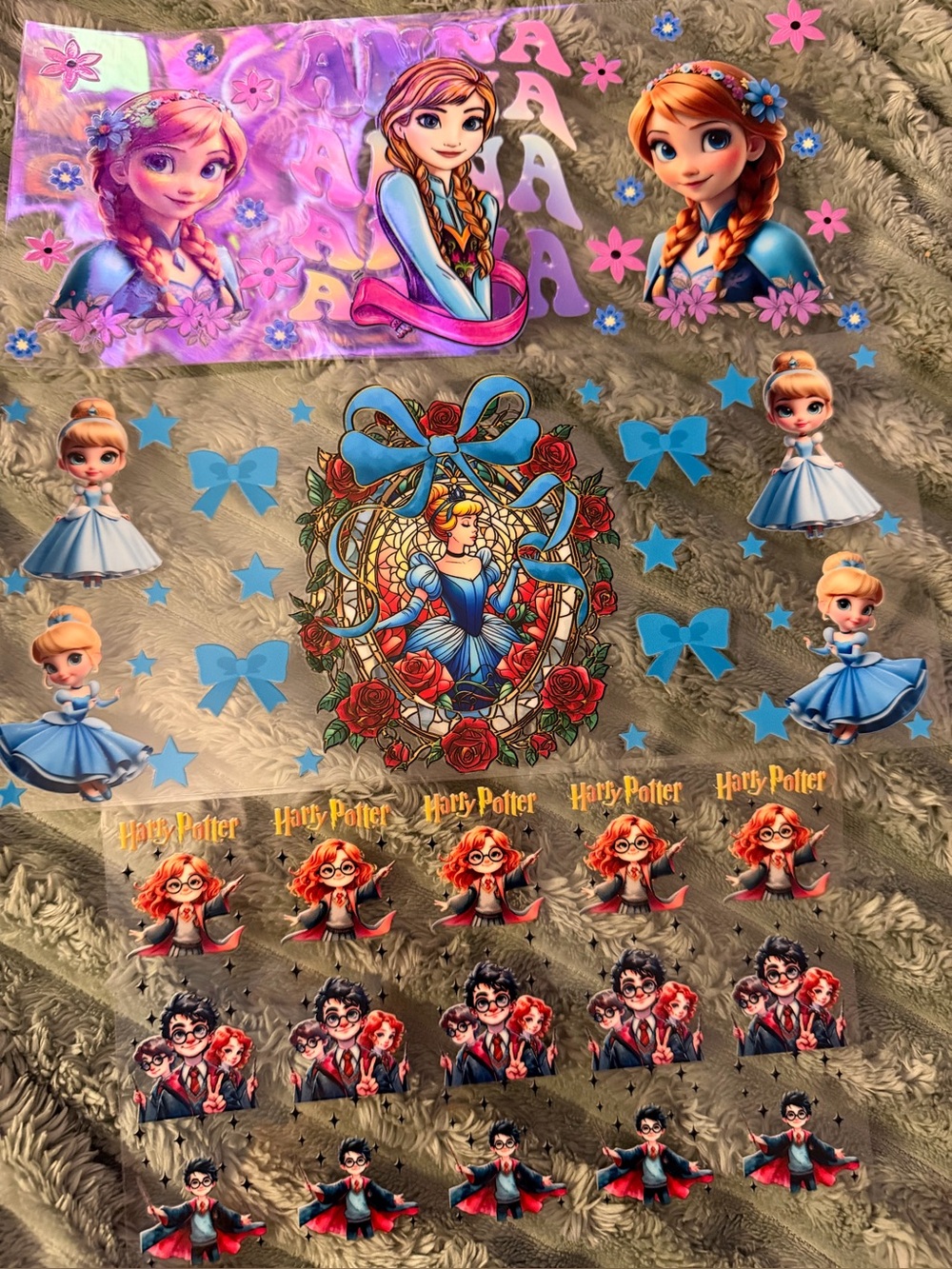 Character Sticker cup wrap - Picture 2 of 7